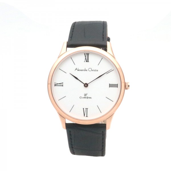 Alexandre Christie AC 8478 Rosegold White Man MHLRGSL